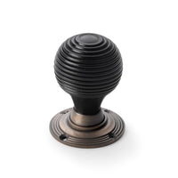 Thumbnail for 10 Pairs of Ebonised & Matt Antique Beehive Door Knobs