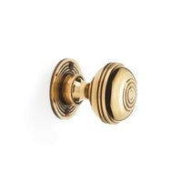 Thumbnail for Aged Brass Davenport Rim Lock Aged Brass Bloxwich Knobs