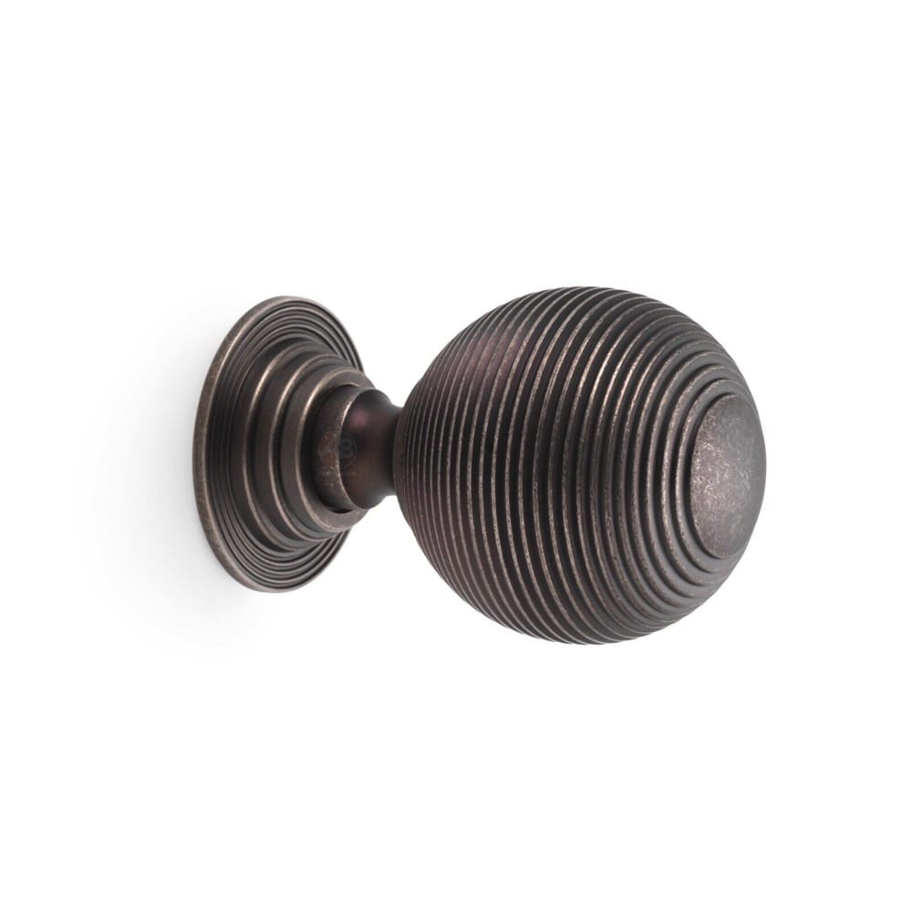 80mm Pewter Beehive Centre Door Knob