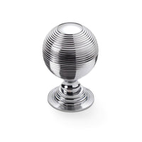 Thumbnail for 80mm Polished Chrome Beehive Centre Door Knob