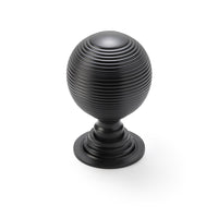 Thumbnail for 80mm Powder Coated Black Beehive Centre Door Knob