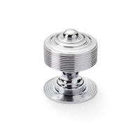 Thumbnail for Polished Chrome Reeded Centre Door Knob