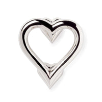 Thumbnail for Polished Nickel Heart Door Knocker