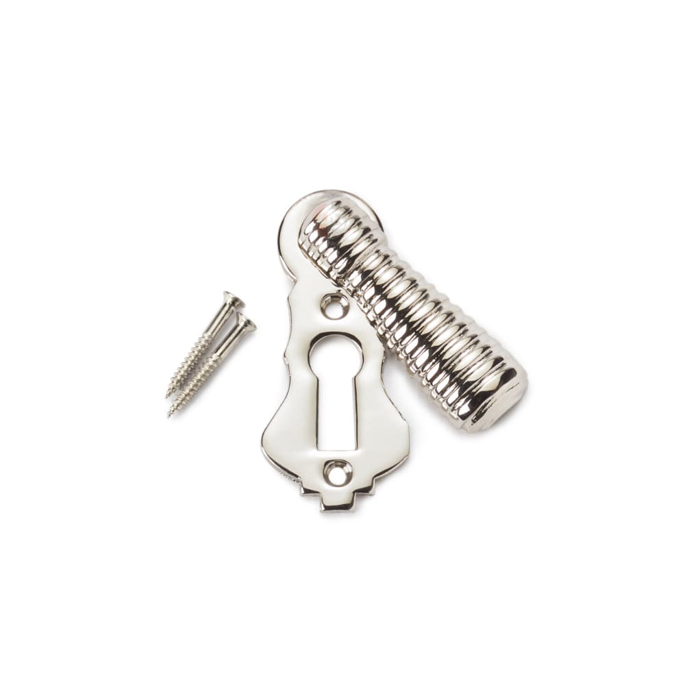 Polished Nickel Beehive Escutcheon