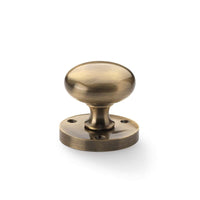 Thumbnail for Antique Brass Sprung Victorian Mortice Door Knobs