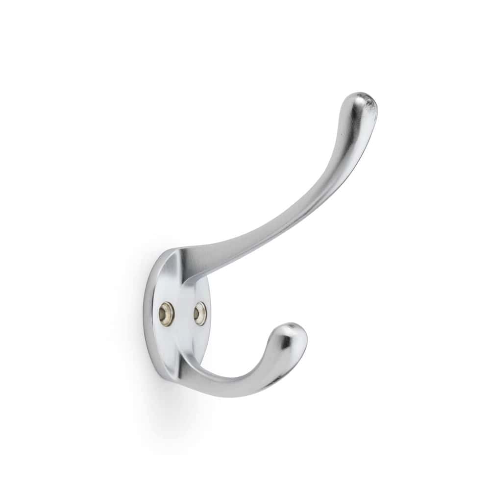 Satin Chrome Victorian Coat Hook