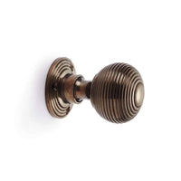 Thumbnail for Large Victorian Gothic Rim Lock Hollow Antique Beehive Door Knobs