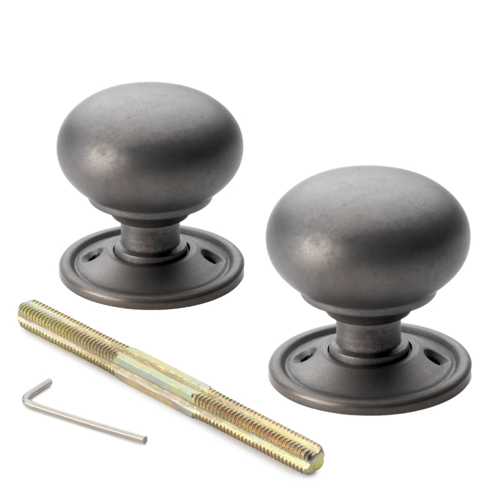 Matt Antique Cottage Door Knobs