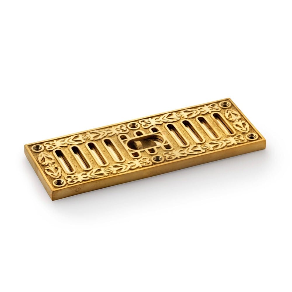 Polished Brass Rectangle Air Vent