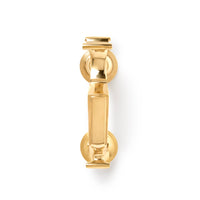 Thumbnail for Polished Brass Reeded Doctor Door Knocker