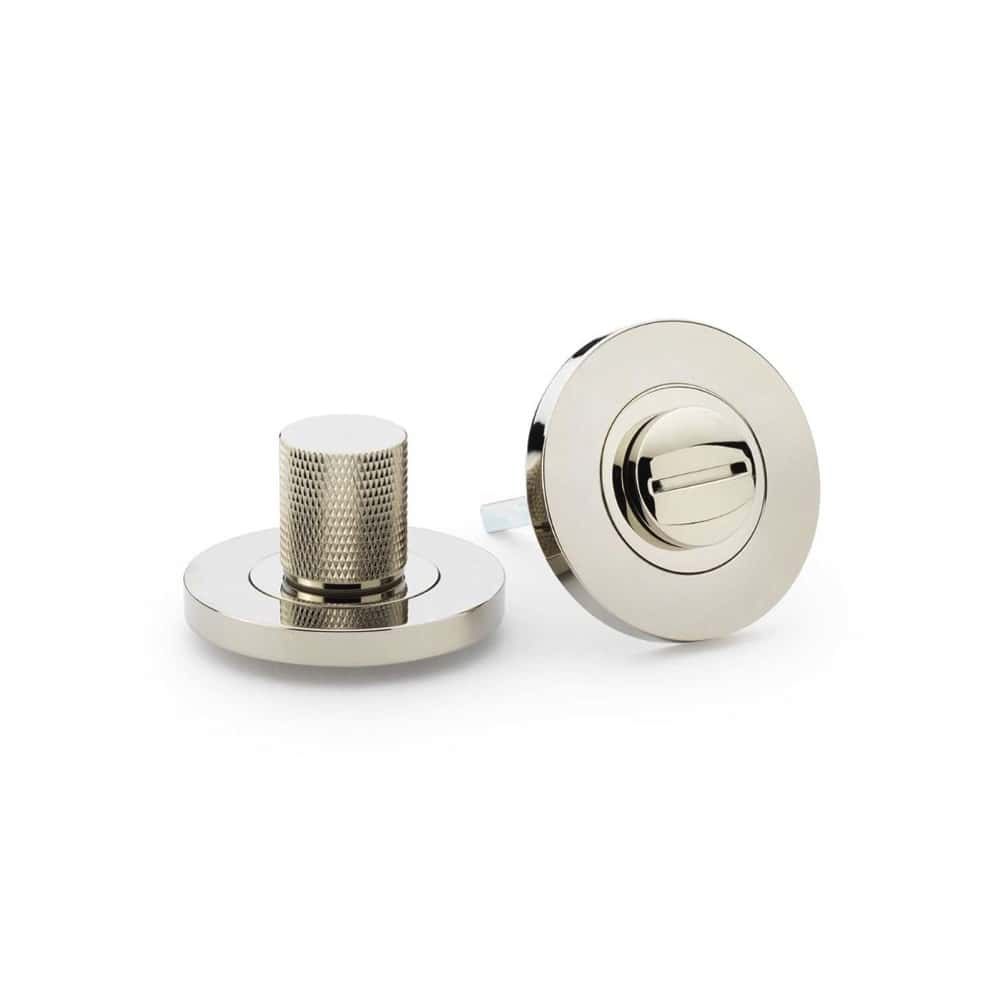 Polished Nickel Knurled Thumb Turn