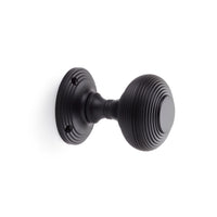 Thumbnail for Powder Coated Black Beehive Mortice Door Knobs