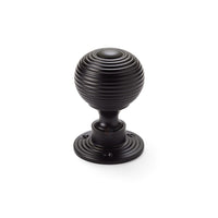 Thumbnail for Powder Coated Black Hollow Beehive Door Knobs