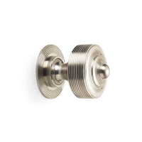 Thumbnail for Satin Nickel Reeded Centre Door Knob