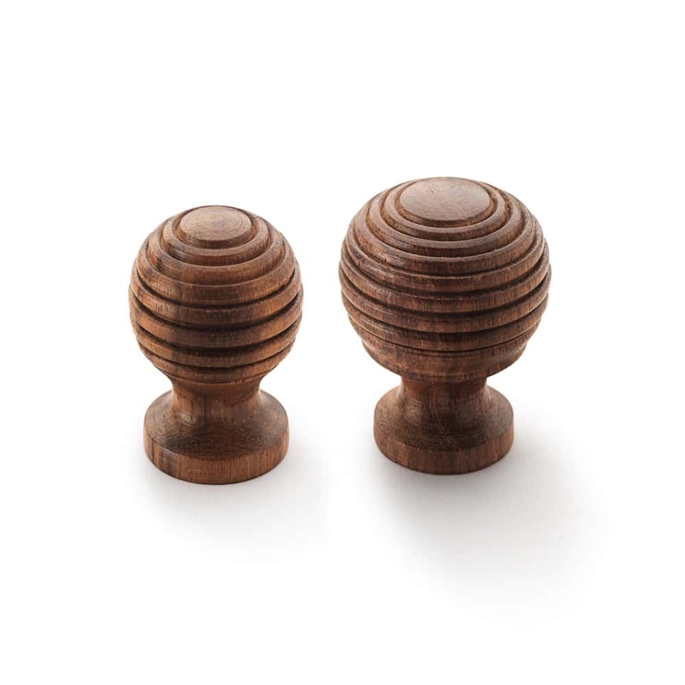 Small Rosewood Beehive Cupboard Knob