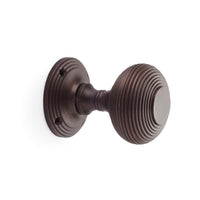 Thumbnail for Aged Bronze Beehive Mortice Door Knobs