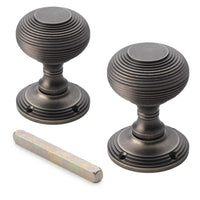 Thumbnail for Pewter Beehive Mortice Door Knobs