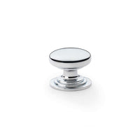 Thumbnail for Polished Chrome Cupboard Knob On Rose