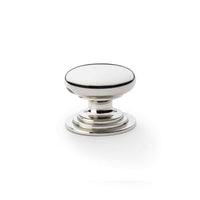 Thumbnail for Polished Nickel Cupboard Knob On Rose