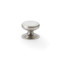 Thumbnail for Satin Nickel Cupboard Knob On Rose