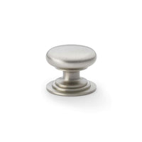 Thumbnail for Satin Nickel Cupboard Knob On Rose